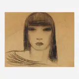Boris Lovet-Lorski, Portrait of a Woman