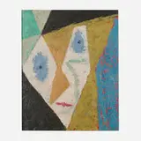 Josef Zenk, Woman in Black, oil on canvas