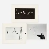 Herbert Matter, Three Photographs of Calder Mobiles, gelatin silver print