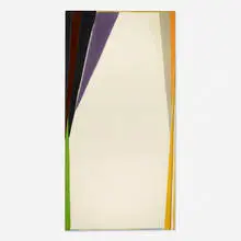 Larry Zox, Islamoralda, 1974, acrylic on canvas