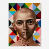 Timothy Cummings, Clairvoyant, 2011, acrylic on panel