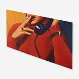 James Rieck, No, That's Okay, I'll Call Back Later, 2022, oil on wood panel