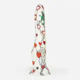Obélisque aux cœurs rouges by Niki de Saint Phalle, 1988, painted plaster, polyester, sold Sep 2022