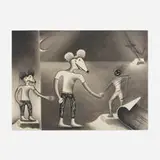 Joanna Beall, Untitled (for Cliff), 1983, graphite on Fabriano Cotton