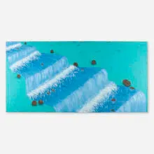 Brook by Louisa Chase, 1980, oil on canvas, sold Sep 2022
