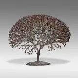 Harry Bertoia, Untitled (Bush Form), c. 1975, welded copper and bronze with applied patina