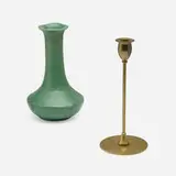 Tabletop accessories, set of two by Robert Jarvie and Chicago Crucible Co., sold Jan 2026
