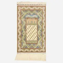 Hereke, Low pile carpet, hand-knotted silk