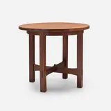 Early breakfast table, model 441 by Gustav Stickley, c. 1902, oak, sold Jan 2026
