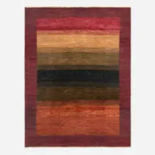 Contemporary, Medium pile carpet, hand-knotted wool