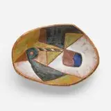 Les Argonautes, Dish with bird