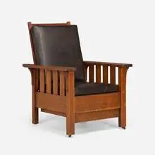 Charles Stickley, Morris reclining chair, model 1560