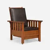 Charles Stickley, Morris reclining chair, model 1560