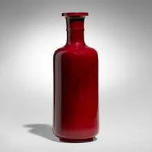 Large bottle-form vase by Bernard Moore, sold Nov 2025