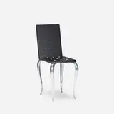 Philippe Starck, Lola Mundo chair, 1988, lacquered wood, cast aluminum, rubber