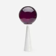 Hans Agne Jakobsson, lantern, c. 1965, glass, porcelain