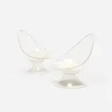 Erwine & Estelle Laverne, pair of Lily chairs from the Invisible Group