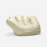 Joe chair by Donato d'Urbino and Paolo Lomazzi Jonathan de Pas, 1970, leather, sold Jul 2016