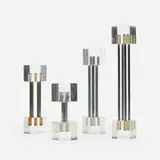 François Dallegret, set of four models for Kubaltos project, 1968, acrylic, chrome-plated steel