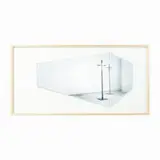 Ron Gilad, Drawing No. 3 (from Spaces, Etc.), 2009, mirror, frosted mirror, matte board, glass, basswood