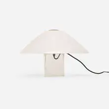 Angelo Mangiarotti, Chierico table lamp, 1985, glass