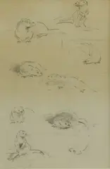 Eileen Soper, Untitled, together with a woodcut