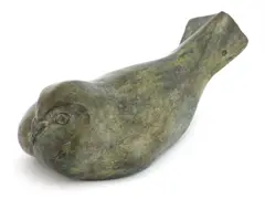 Isabelle Terrasse, Untitled, 20th/21st century) Dove bronze with green patina