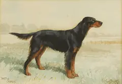 Untitled by Reuben Ward Binks, watercolour 20 x 26.5cm ., sold Oct 2020