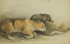 Untitled by Samuel Alken, pencil and watercolour 13.5 x 21cm Provenance: The Harold Day Collection., sold Oct 2020
