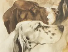 Untitled by Reuben Ward Binks, watercolour 20.5 x 26.5cm ., sold Oct 2020