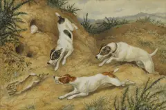 Untitled by Frank Paton, watercolour heightened with white 10.5 x 15.5cm Provenance: With The Parker Gallery., sold Oct 2020