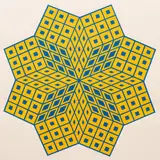 Roy Ahlgren, Megapolis I, undated (c.1970s or 1980s), serigraph on paper