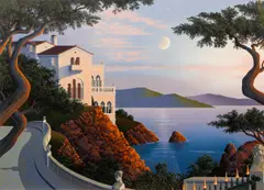 Jim Buckles, El Camino, 2003, serigraph printed in colors
