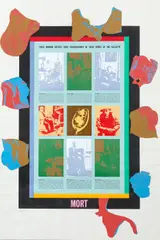 Mort by Ronald B. Kitaj, lithograph printed in colors, pencil, offered Aug 2020