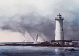 Out After the Storm, color by David Knowlton III, lithograph, offered Aug 2020