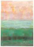 Out of the Forest, color monoprint, c.1980s, signed, titled and noted Unique Impression in by Pauline Michaels, pencil at bottom, offered Aug 2020