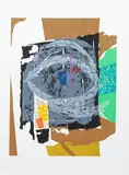 Seong Moy, Eye of Vishnu, Year: 1979, Medium:, Serigraph printed in colors, pencil