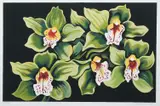 Lowell Nesbitt, Green and White Irises, 1980, serigraph printed in colors