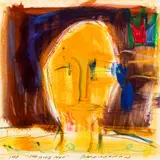 The Holy Man Series (2) by Louis Schneiderman, 1988, watercolor and mixed media on paper, offered Aug 2020