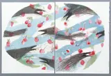Robert Zakanitch, Sunday Crows (Diptych), 1986, Color lithographs, Left sheet: 24.5 x 18 inches; right sheet: 24 x 18 inches, edition 22/31, 9/11, both, pencil