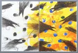 Robert Zakanitch, Jamboree Crows (Diptych), 1986, Color lithographs, Each sheet 24 x 36 inches, Edition: 6/31, Pencil