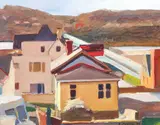 Stephen Hankin, Across the Homestead Bridge, 2005, oil on artist's board