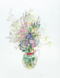 Gary Bukovnik, Mendocino Wildflowers, 1995 (W795-10)