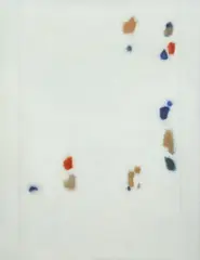 Suzanne Caporael, # 168 (N's Diagram, K.p. no. #2), 1995, oil on muslin on wood