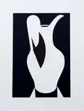 Large White Jug, 1990, (Christea 75), (from the White Ware Prints Suite by Caufield, Cbe Ra, Patrick, serigraph, offered Jun 2020