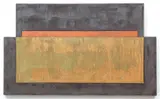 Ann Neale Gillen, Tramonto, 1993, acrylic and gypsum on wood, constructed in multiple pieces and bolted together