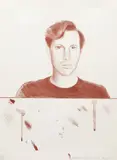 David Hockney, Friends, Peter Schlesinger, one color