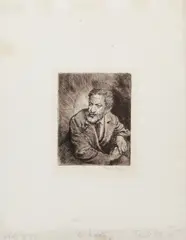 Augustus John, ‘The Mulatto’ (CD29), Etching. 1901/1902. Pencil