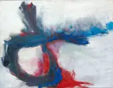 Cecelia "Ceil" Robbins Lieberman, Skyward, Earthward, c.1970, oil on canvas