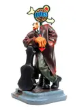 Miles From Nowhere, 1996, (from the Coyote Series), hand painted cast sculpture, 24 inches tall, signed and numbered 71/185 in gold by Markus Pierson, ink on the base reverse, offered Jun 2020